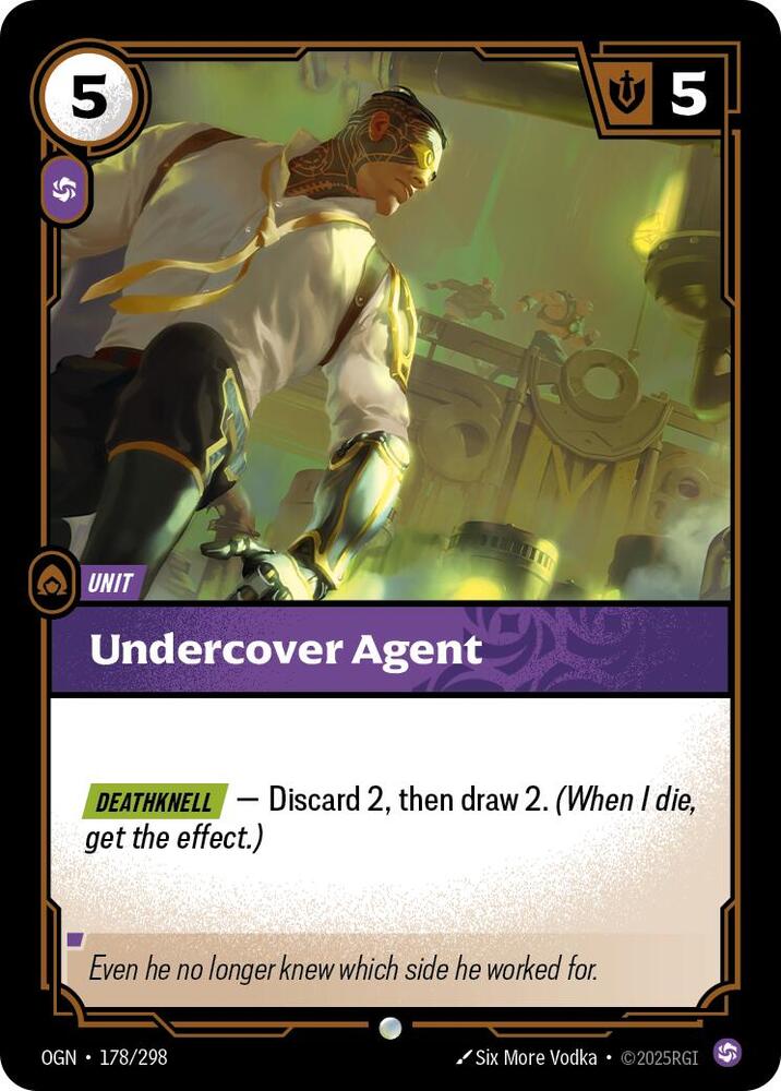 Undercover Agent (178/298) [Origins] - The Mythic Store | 24h Order Processing