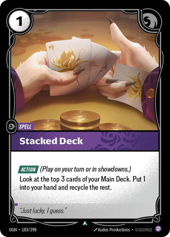 Stacked Deck (183/298) [Origins] - The Mythic Store | 24h Order Processing