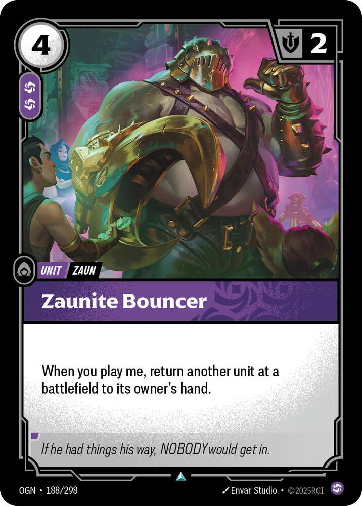 Zaunite Bouncer (188/298) [Origins] - The Mythic Store | 24h Order Processing
