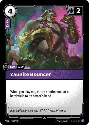 Zaunite Bouncer (188/298) [Origins] - The Mythic Store | 24h Order Processing