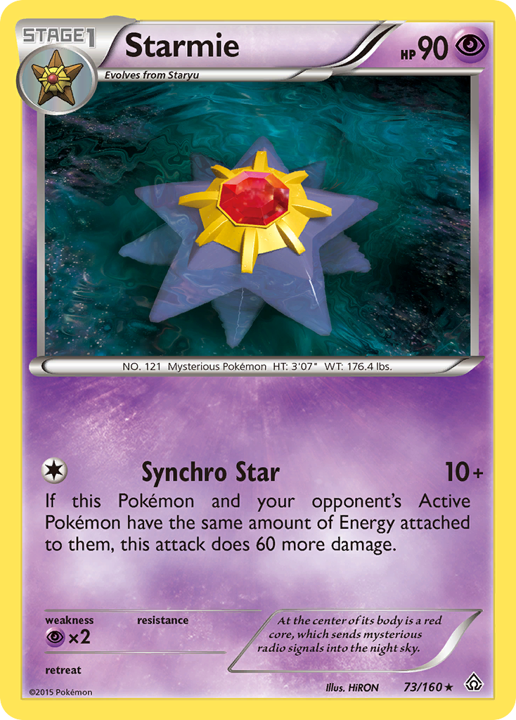 Starmie (73/160) [XY: Primal Clash] - The Mythic Store | 24h Order Processing