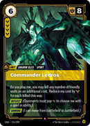 Commander Ledros (231/298) [Origins] - The Mythic Store | 24h Order Processing