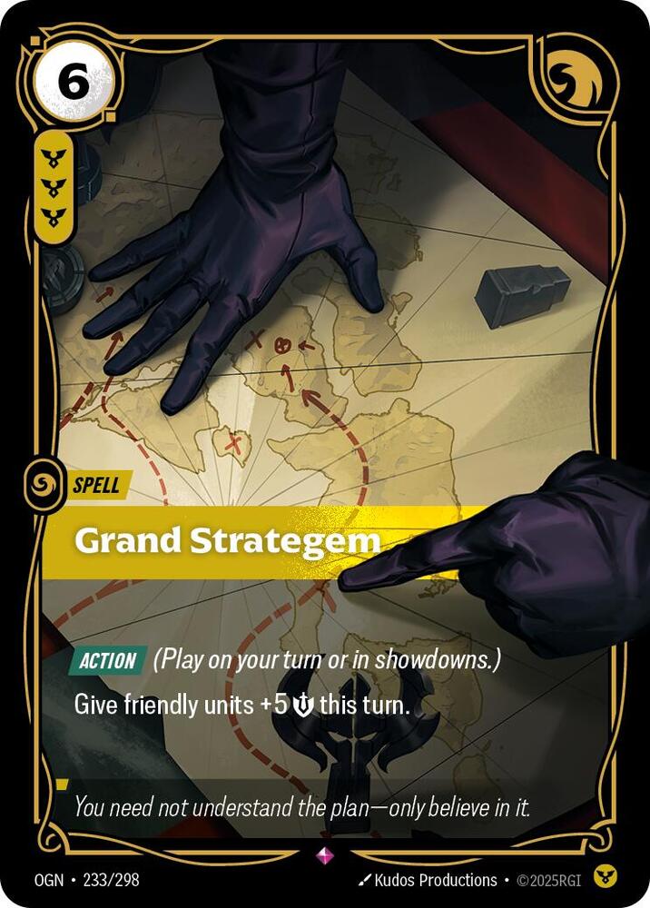 Grand Strategem (233/298) [Origins] - The Mythic Store | 24h Order Processing