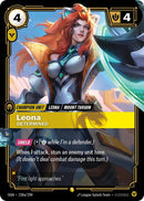 Leona - Determined (Alternate Art) (238a/298) [Origins] - The Mythic Store | 24h Order Processing