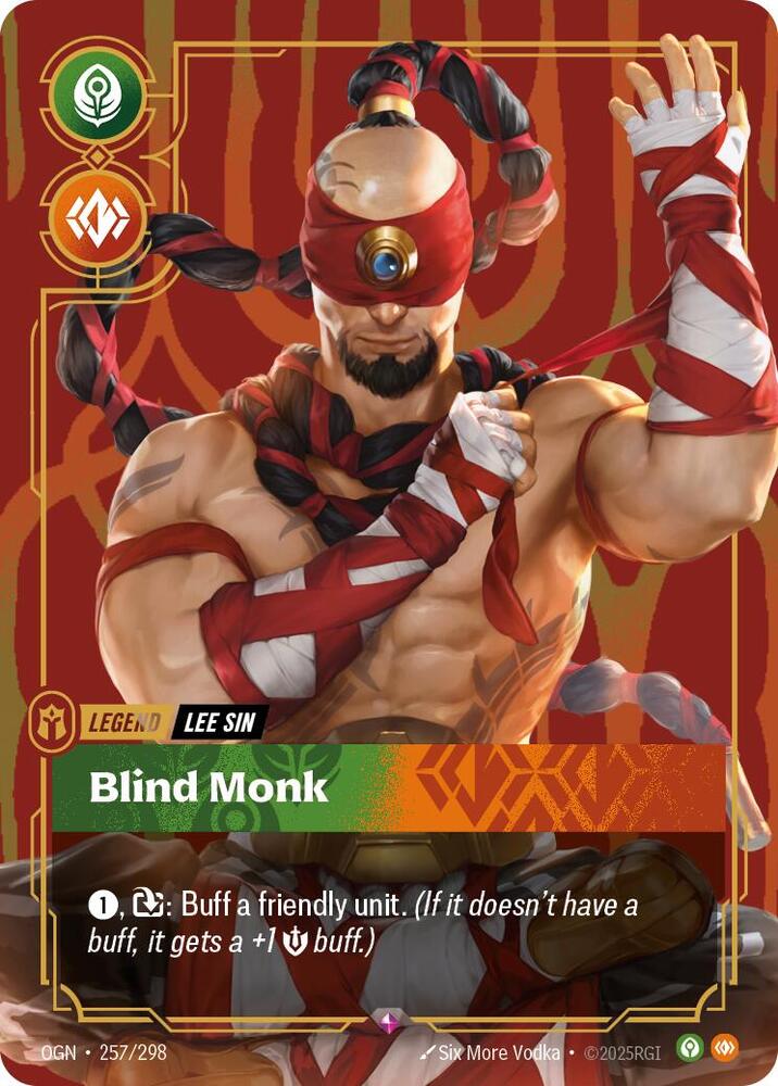Lee Sin - Blind Monk (257/298) [Origins] - The Mythic Store | 24h Order Processing