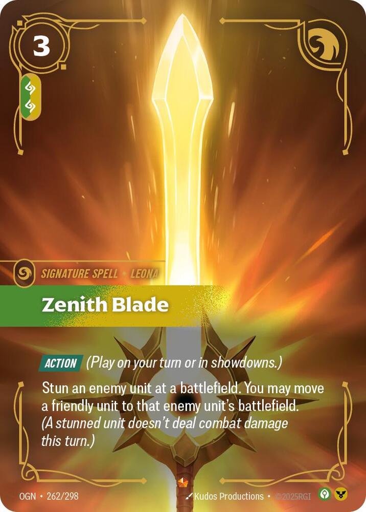 Zenith Blade (262/298) [Origins] - The Mythic Store | 24h Order Processing