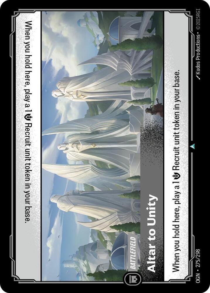 Altar to Unity (275/298) [Origins] - The Mythic Store | 24h Order Processing