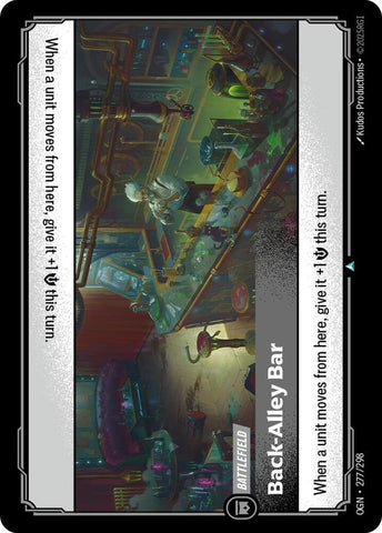 Back-Alley Bar (277/298) [Origins] - The Mythic Store | 24h Order Processing