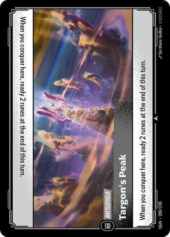 Targon's Peak (289/298) [Origins] - The Mythic Store | 24h Order Processing