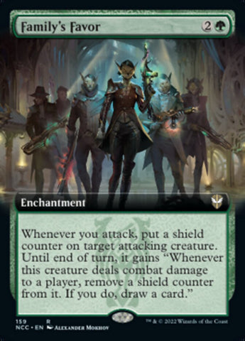 Family's Favor (Extended Art) [Streets of New Capenna Commander] - The Mythic Store | 24h Order Processing