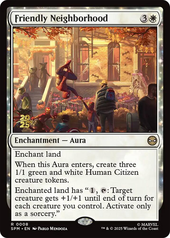 Friendly Neighborhood [Marvel's Spider-Man Prerelease Promos] - The Mythic Store | 24h Order Processing