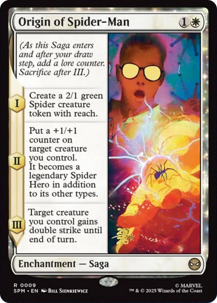 Origin of Spider-Man [Marvel's Spider-Man Prerelease Promos] - The Mythic Store | 24h Order Processing