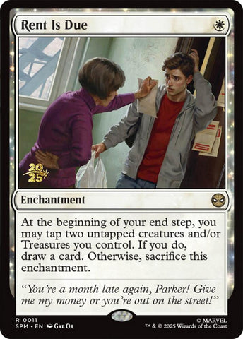 Rent Is Due [Marvel's Spider-Man Prerelease Promos] - The Mythic Store | 24h Order Processing