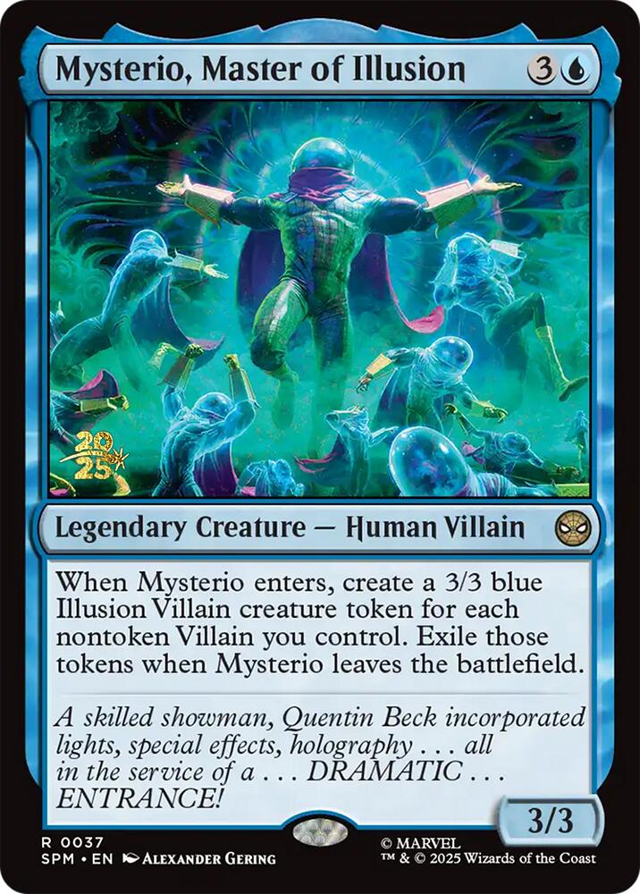 Mysterio, Master of Illusion [Marvel's Spider-Man Prerelease Promos] - The Mythic Store | 24h Order Processing