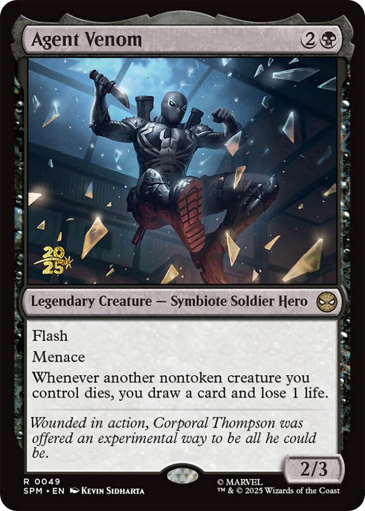 Agent Venom [Marvel's Spider-Man Prerelease Promos] - The Mythic Store | 24h Order Processing