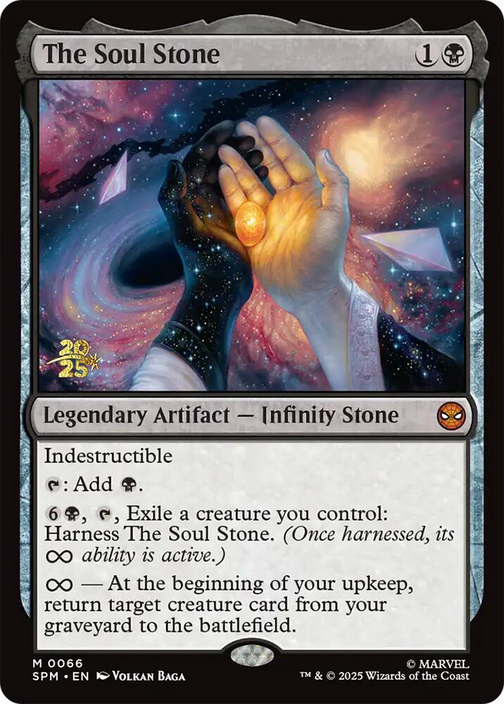 The Soul Stone [Marvel's Spider-Man Prerelease Promos] - The Mythic Store | 24h Order Processing