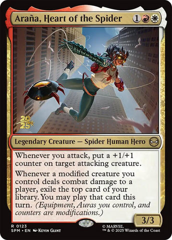 Arana, Heart of the Spider [Marvel's Spider-Man Prerelease Promos] - The Mythic Store | 24h Order Processing