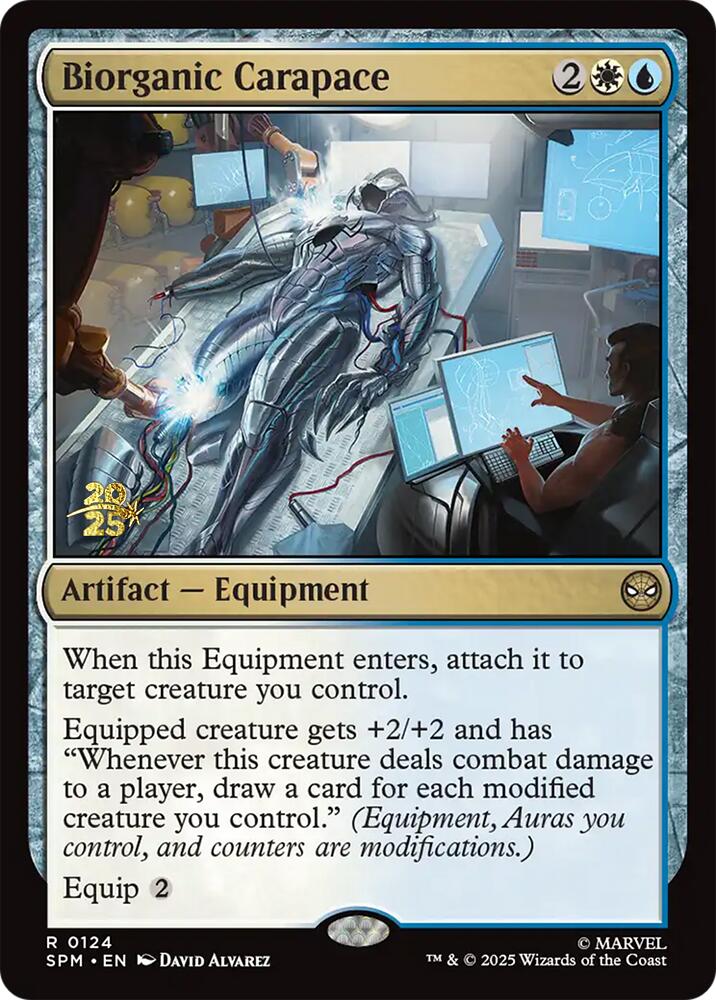 Biorganic Carapace [Marvel's Spider-Man Prerelease Promos] - The Mythic Store | 24h Order Processing