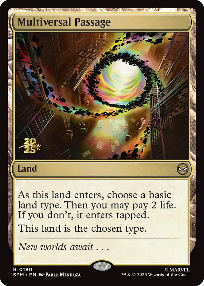 Multiversal Passage [Marvel's Spider-Man Prerelease Promos] - The Mythic Store | 24h Order Processing