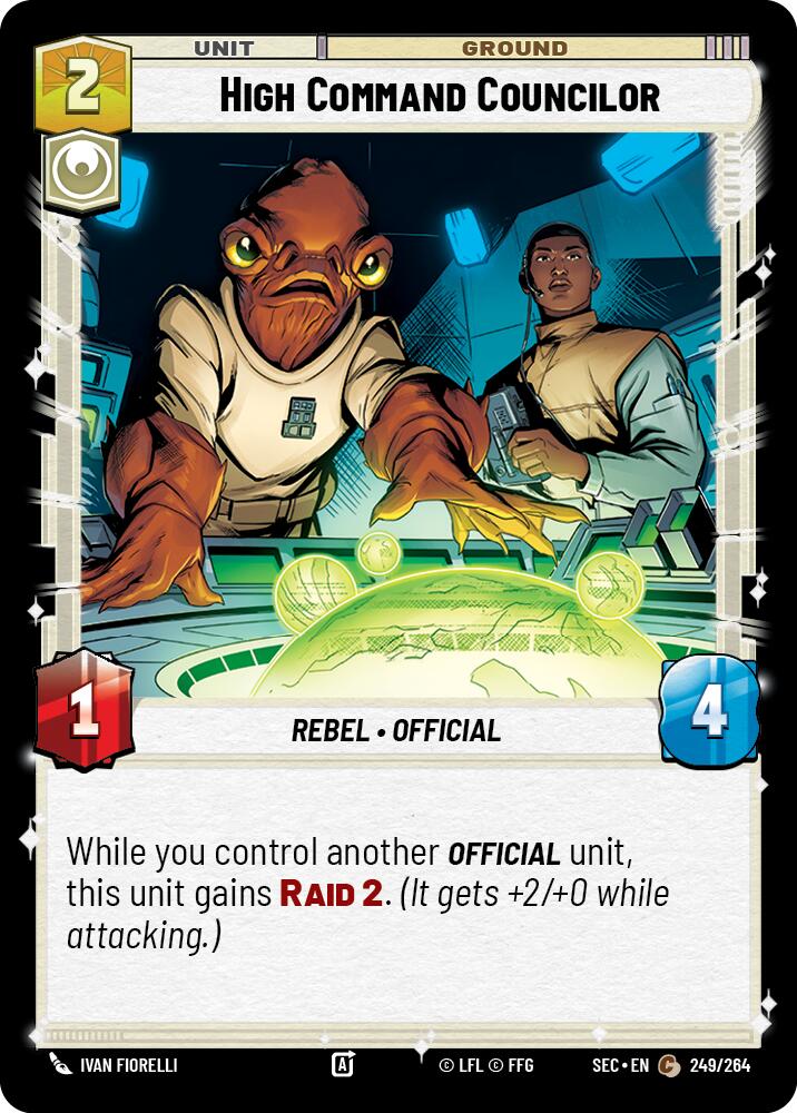 High Command Councilor (249/264) (249/264) [Secrets of Power] - The Mythic Store | 24h Order Processing