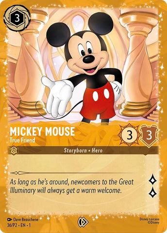 Mickey Mouse - True Friend (Puzzle Promo) (36) [Promo Cards] - The Mythic Store | 24h Order Processing