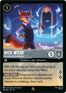 Nick Wilde - Persistent Investigator (187/204) [Whispers in the Well] - The Mythic Store | 24h Order Processing