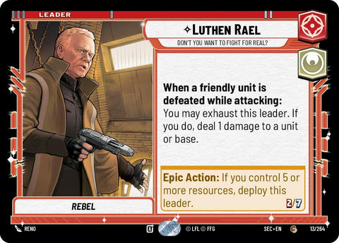 Luthen Rael (13/264) - Don't You Want To Fight For Real? (13/264) [Secrets of Power] - The Mythic Store | 24h Order Processing