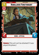Rebellious Functionary (146/264) (146/264) [Secrets of Power] - The Mythic Store | 24h Order Processing