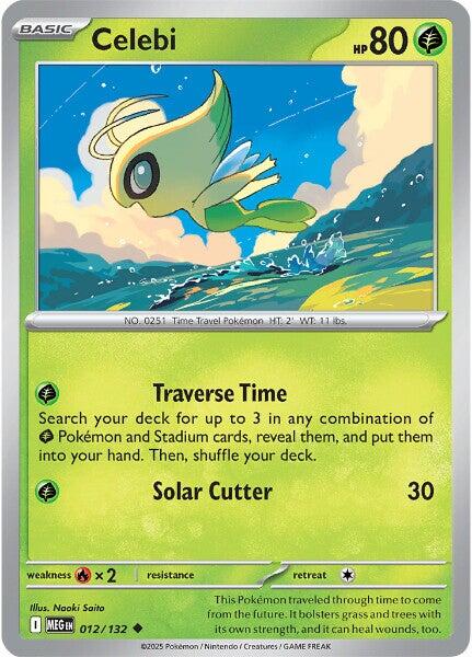 Celebi (012/132) [Mega Evolution: Base Set] - The Mythic Store | 24h Order Processing