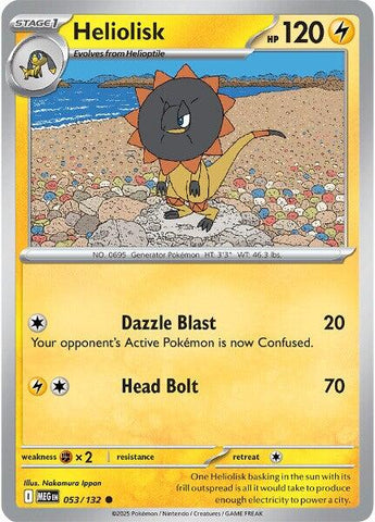 Heliolisk (053/132) [Mega Evolution: Base Set] - The Mythic Store | 24h Order Processing