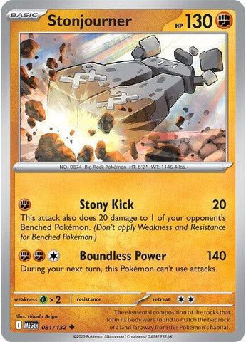 Stonjourner (081/132) [Mega Evolution: Base Set] - The Mythic Store | 24h Order Processing