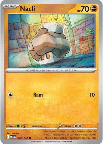 Nacli (082/132) [Mega Evolution: Base Set] - The Mythic Store | 24h Order Processing
