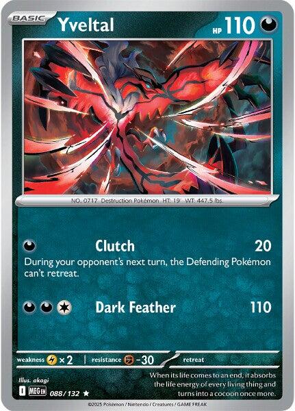 Yveltal (088/132) [Mega Evolution: Base Set] - The Mythic Store | 24h Order Processing