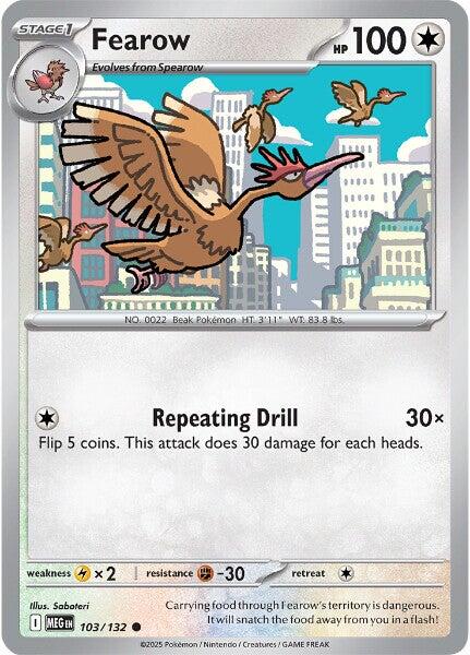 Fearow (103/132) [Mega Evolution: Base Set] - The Mythic Store | 24h Order Processing