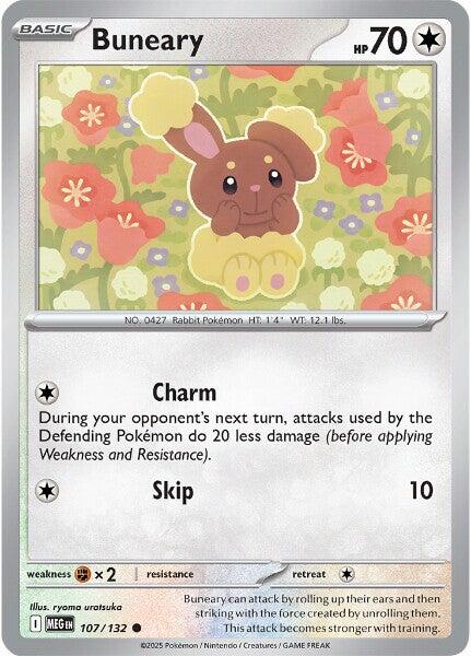 Buneary (107/132) [Mega Evolution: Base Set] - The Mythic Store | 24h Order Processing