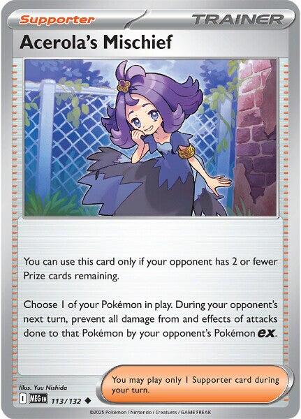 Acerola's Mischief (113/132) [Mega Evolution: Base Set] - The Mythic Store | 24h Order Processing