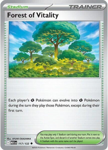 Forest of Vitality (117/132) [Mega Evolution: Base Set] - The Mythic Store | 24h Order Processing