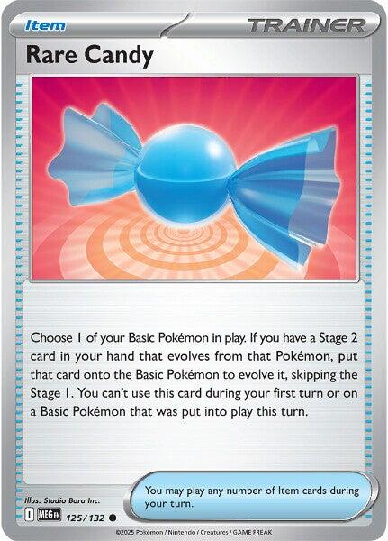 Rare Candy (125/132) [Mega Evolution: Base Set] - The Mythic Store | 24h Order Processing