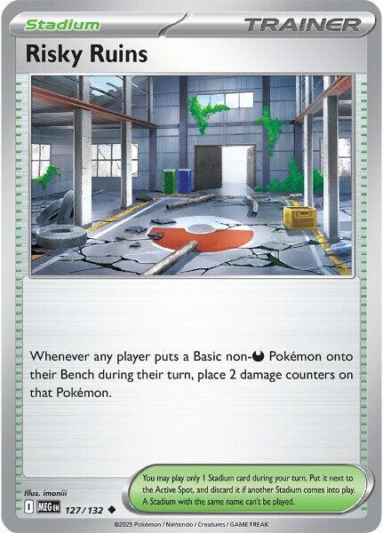 Risky Ruins (127/132) [Mega Evolution: Base Set] - The Mythic Store | 24h Order Processing