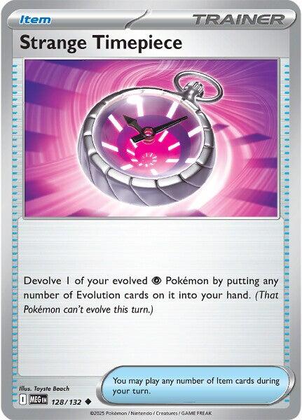Strange Timepiece (128/132) [Mega Evolution: Base Set] - The Mythic Store | 24h Order Processing