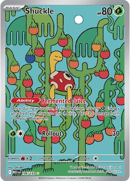 Shuckle (136/132) [Mega Evolution: Base Set] - The Mythic Store | 24h Order Processing