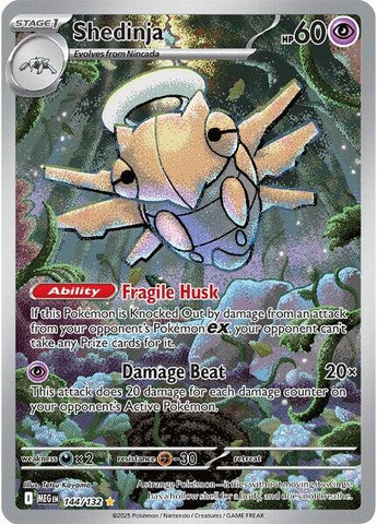 Shedinja (144/132) [Mega Evolution: Base Set] - The Mythic Store | 24h Order Processing