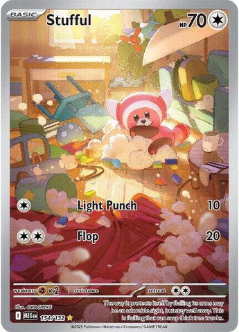 Stufful (154/132) [Mega Evolution: Base Set] - The Mythic Store | 24h Order Processing