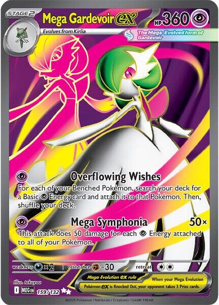 Mega Gardevoir ex (159/132) [Mega Evolution: Base Set] - The Mythic Store | 24h Order Processing