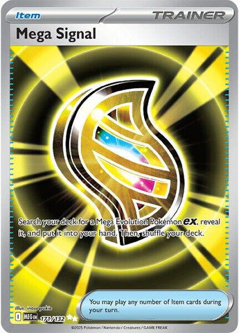 Mega Signal (171/132) [Mega Evolution: Base Set] - The Mythic Store | 24h Order Processing