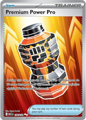 Premium Power Pro (174/132) [Mega Evolution: Base Set] - The Mythic Store | 24h Order Processing