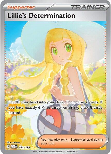 Lillie's Determination (184/132) [Mega Evolution: Base Set] - The Mythic Store | 24h Order Processing