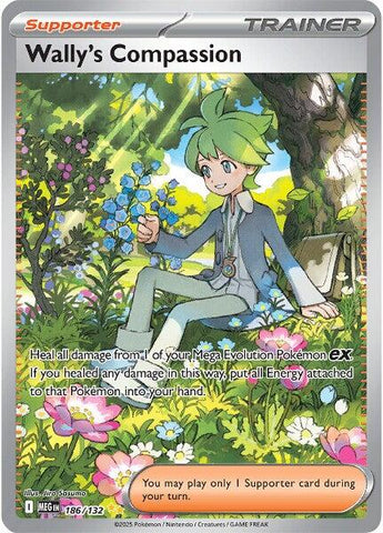 Wally's Compassion (186/132) [Mega Evolution: Base Set] - The Mythic Store | 24h Order Processing
