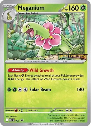 Meganium (001) [Mega Evolution Promo] - The Mythic Store | 24h Order Processing