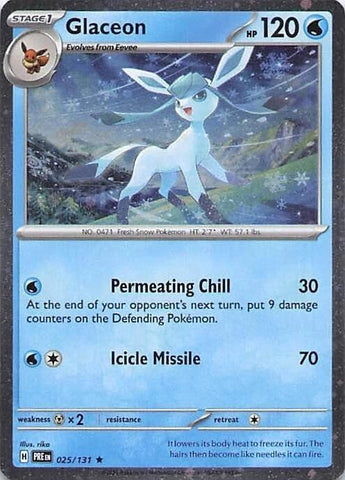 Glaceon (025/131) (Cosmos Holo) [Miscellaneous Cards] - The Mythic Store | 24h Order Processing